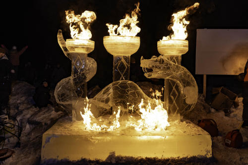 SPEED CARVING-DJ-FEU D'ARTIFICE