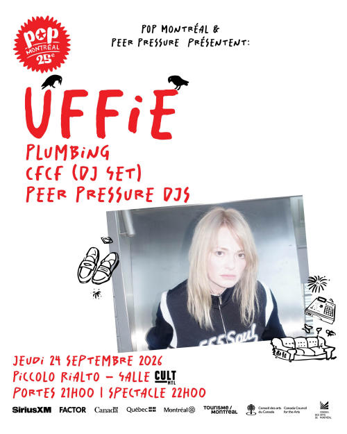 Uffie + Plumbing + CFCF + Peer Pressure