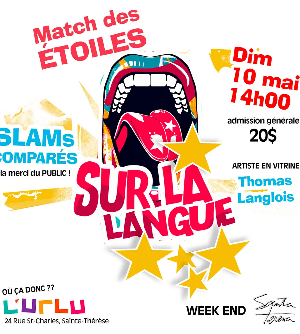 Concours national de Slam SurLaLangue