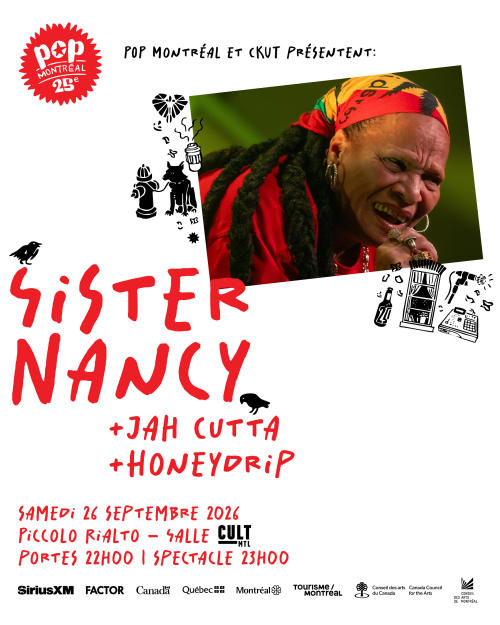 Sister Nancy + Jah Cutta + Honeydrip