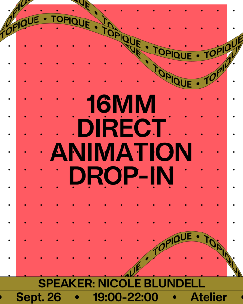 16mm Direct Animation Drop-In