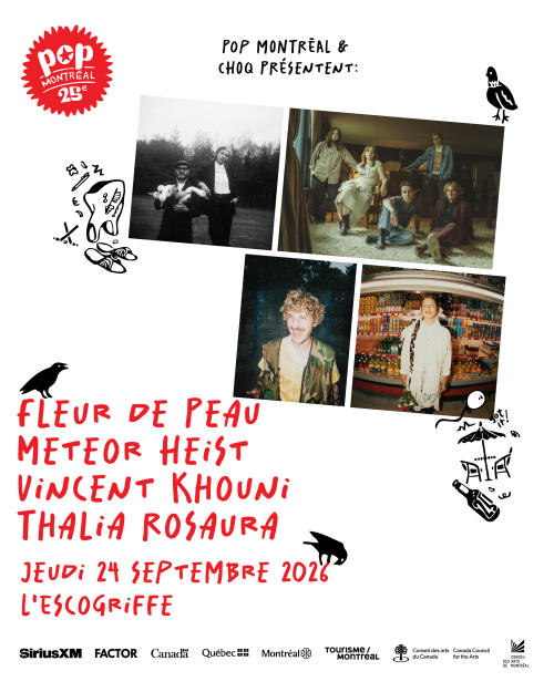 Fleur de Peau + Meteor Heist + VINCENT KHOUNI + Thalia Rosaura