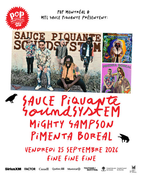 Sauce Piquante Soundsystem + Mighty Sampson + Pimenta Boreal