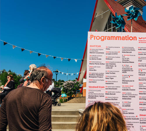 Programmation paritaire en festival : on en jase!