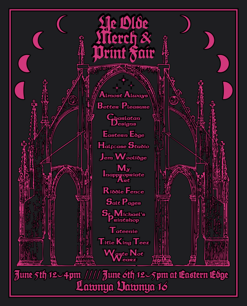 Merch and Print Fair Day 1