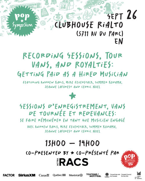 Sessions d’enregistrement, vans de tournée et redevances: se faire rémunérer en tant que musicien engagé