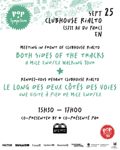 Le long des deux côtés des voies – une visite à pied de Mile End/Ex