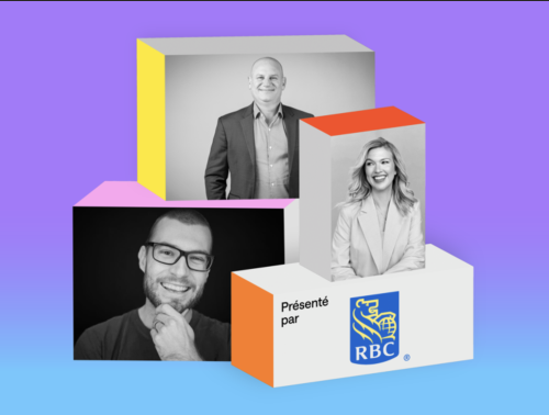 Laurent Dubreuil, Frank Pons et Eric Myles reçus par Geneviève Tardif