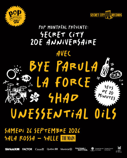 Secret City 20ème anniversaire