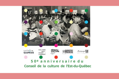 Cocktail commémoratif du Conseil régional de la culture de l’Est du Québec