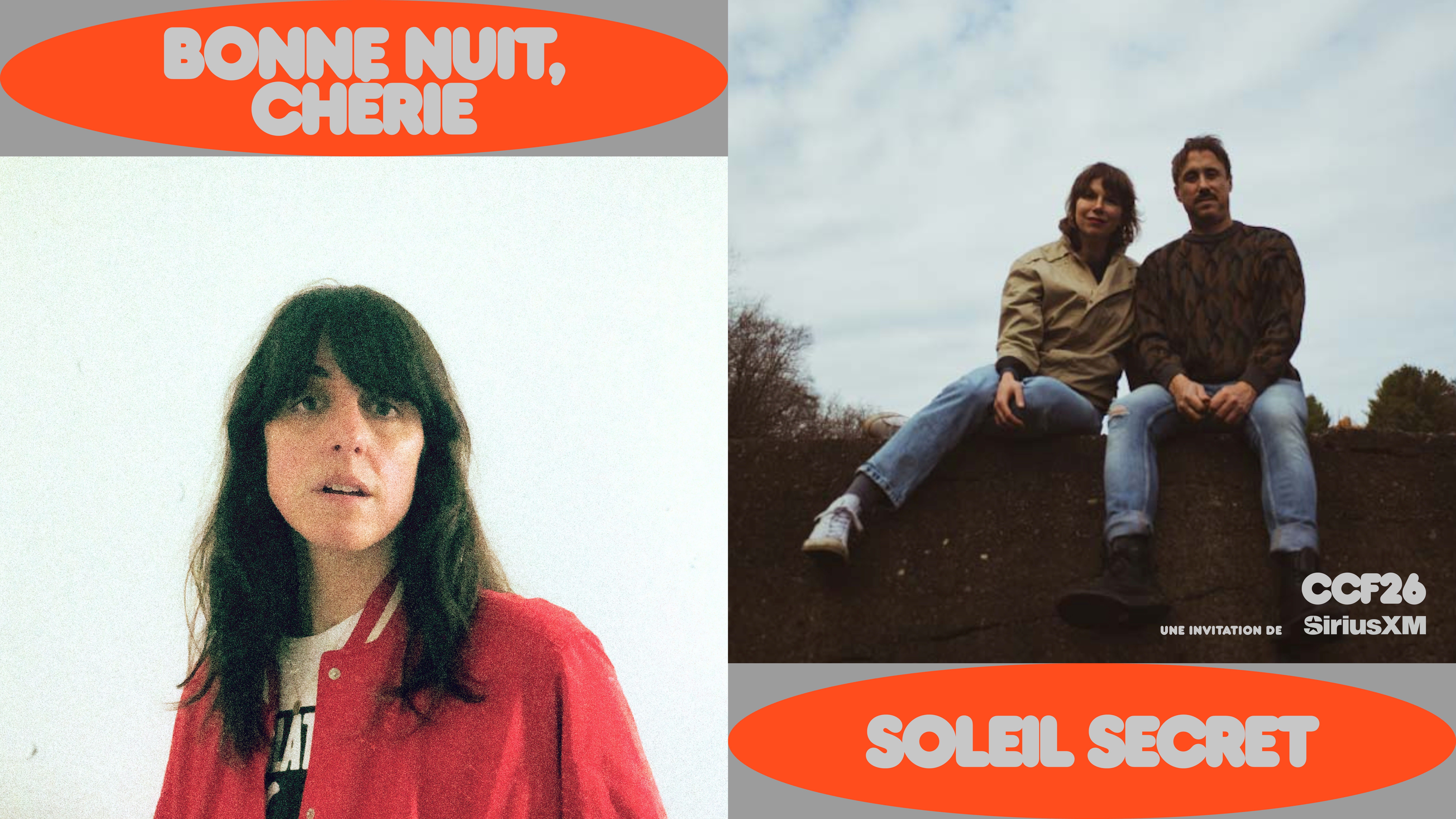 Bonne nuit, chérie + Soleil Secret (double lancement)