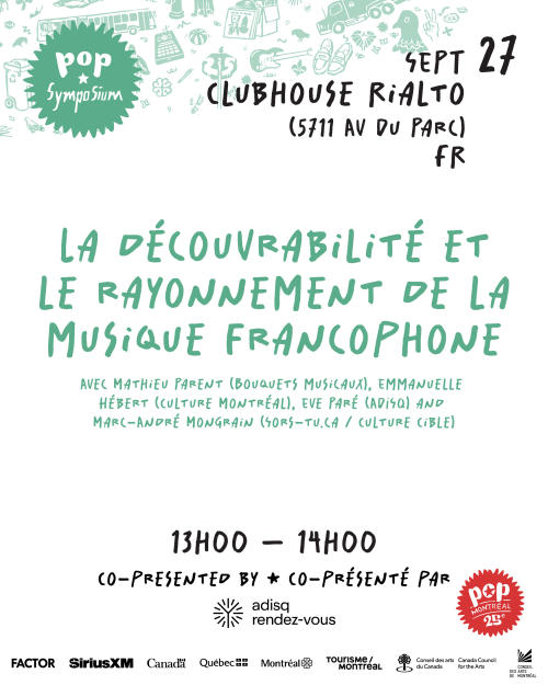 La découvrabilité et le rayonnement de la musique francophone