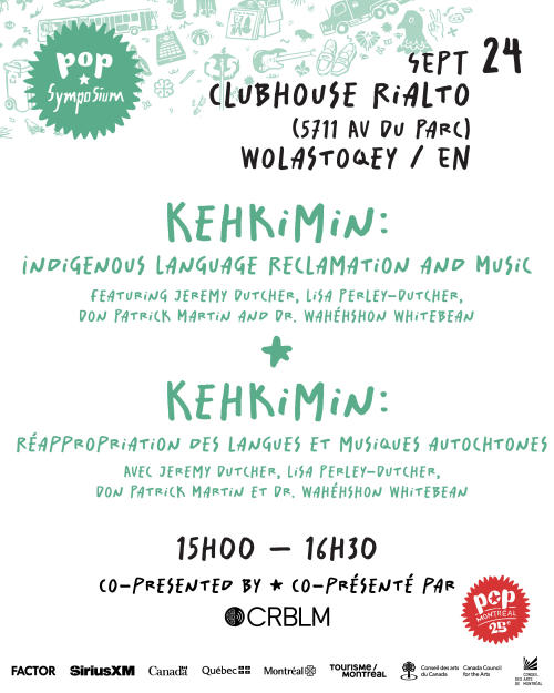 Kehkimin : Réappropriation des langues et musiques autochtones