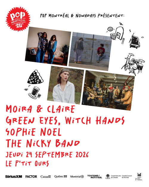 Moira & Claire + Green Eyes, Witch Hands + Sophie Noel + The Nicky Band