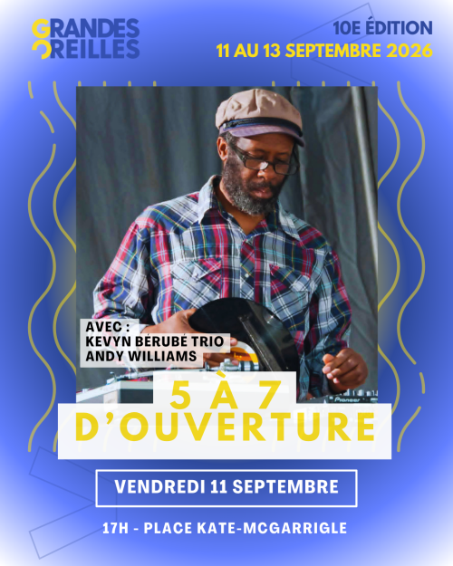 5 à 7 d'ouverture : Andy Williams et Kevyn Bérubé Trio