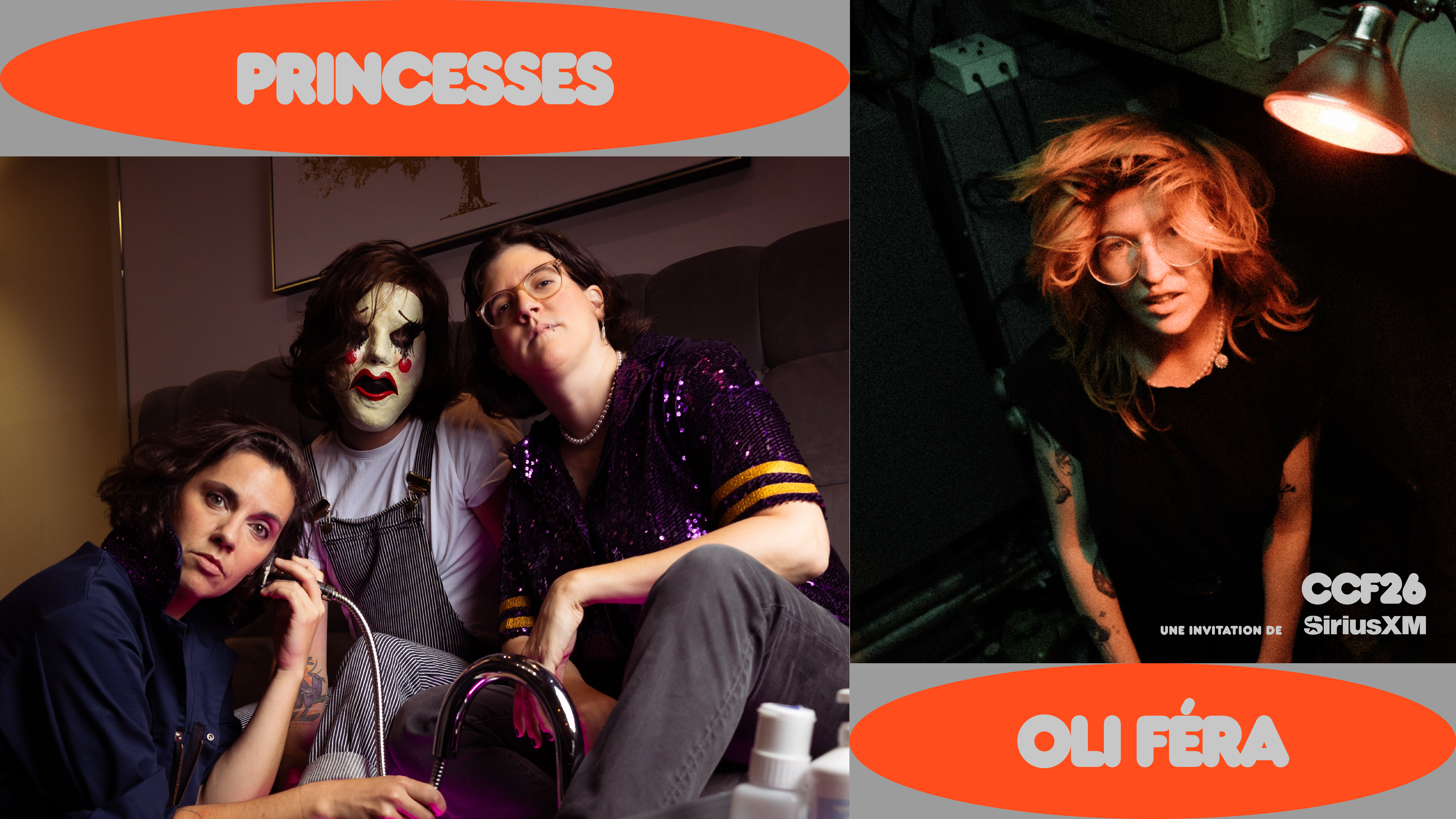 PRINCESSES (lancement) + Oli Féra
