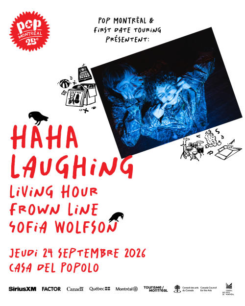 haha Laughing + Living Hour + frown line + Sofia Wolfson