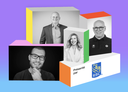 Laurent Dubreuil, Frank Pons et Eric Myles reçus par Geneviève Tardif