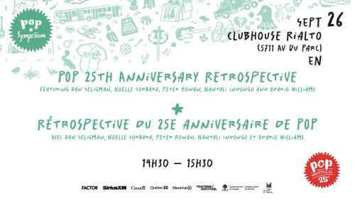 Rétrospective du 25e anniversaire de POP