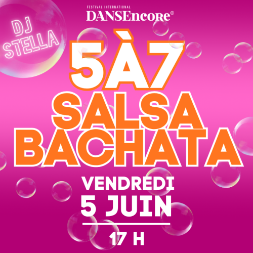 5 à 7 - SALSA ET BACHATA