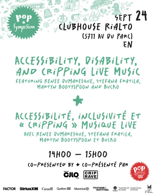 Accessibilité, inclusivité et « cripping » musique live