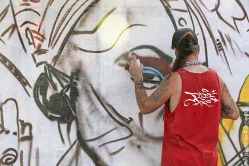 Graffiti Workshop and Collaborative Mural