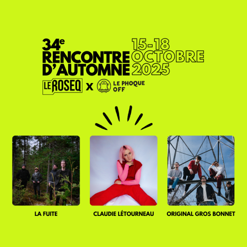 Vitrines de fin de soirée du mercredi - ROSEQ X PHOQUE OFF