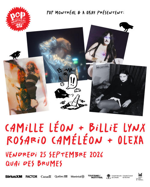 Camille Léon + Billie Lynx + Rosario Caméléon + OLEXA