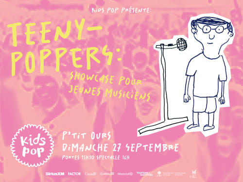 [COMPLET / SOLD OUT] Teeny-POPPERS : showcase pour jeunes musiciens