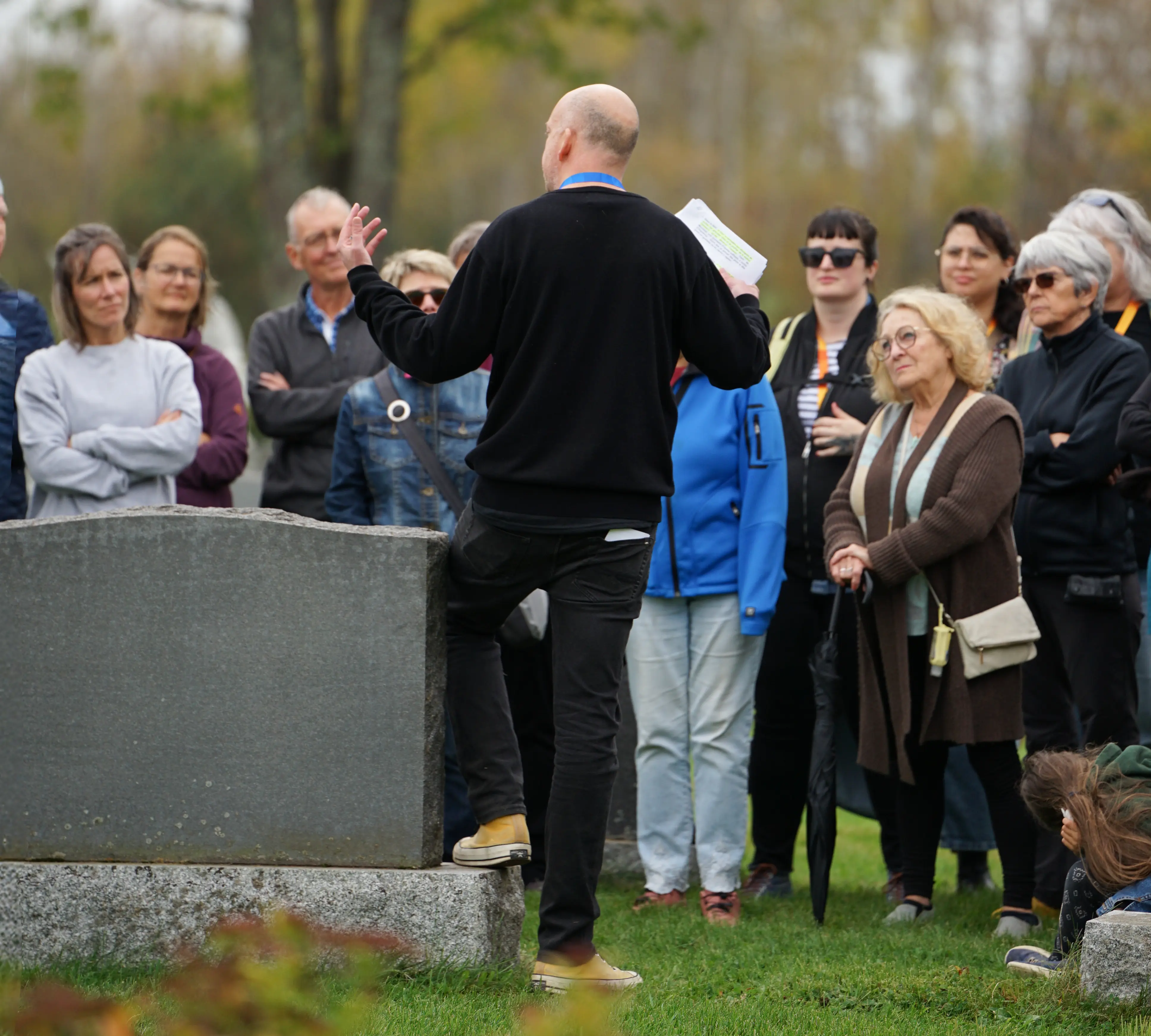 Visite guidée du cimetière de Carleton