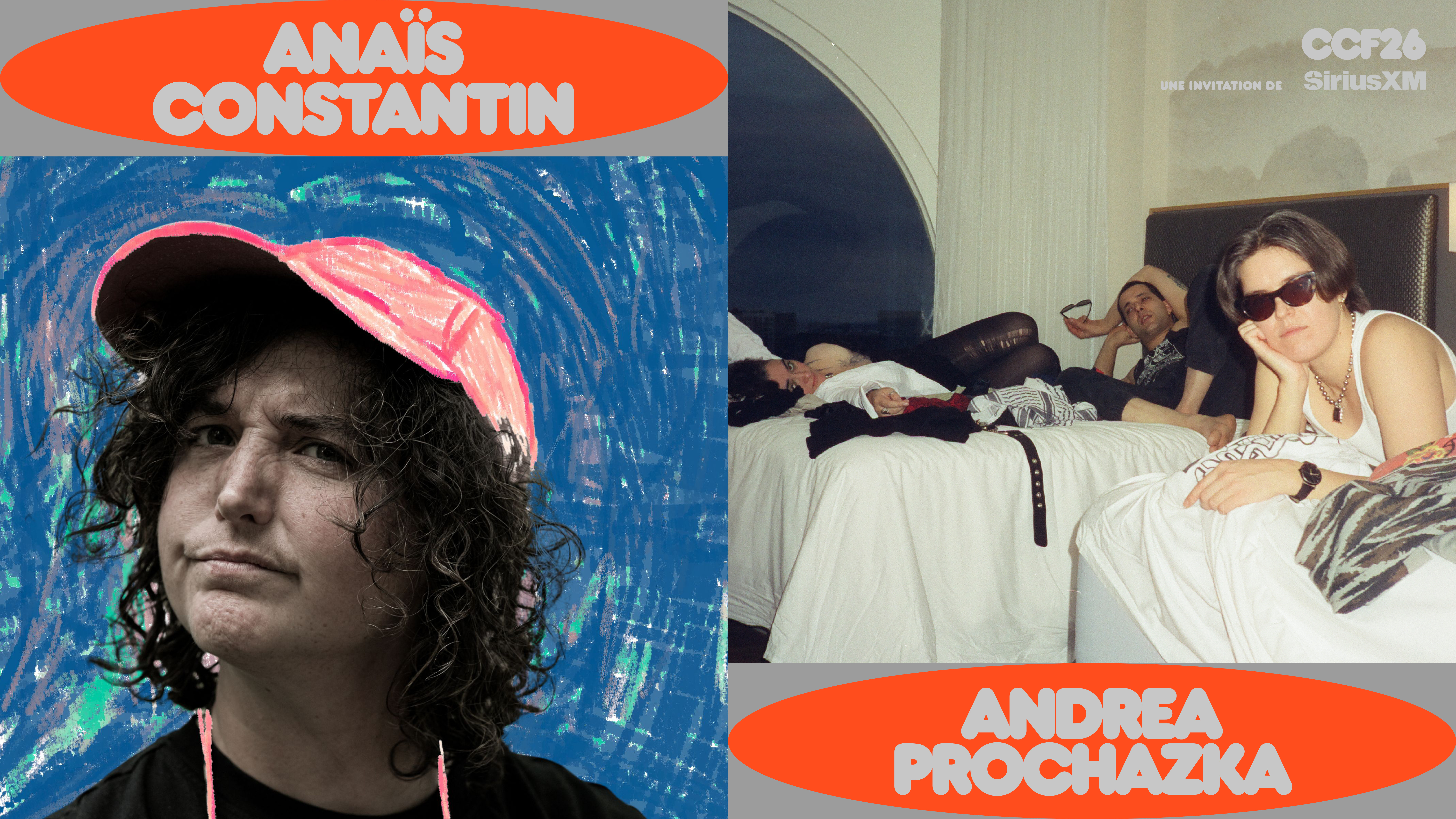 Andrea Prochazka + Anaïs Constantin (double lancement)
