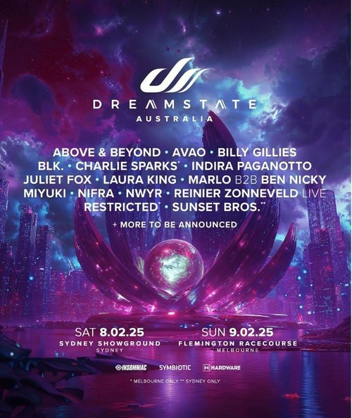 Dreamstate Australia 2026 — Sydney