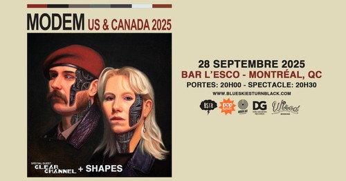 MODEM + CLEAR CHANNEL + Shapes