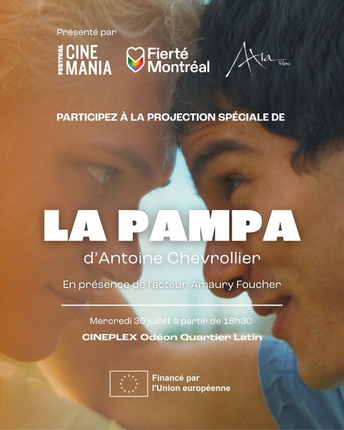 La Pampa, projection spéciale présentée par Fierté Montréal, CINEMANIA et Axia Films